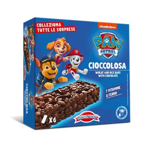 DolciPreziosi PAW Rice & Wheat Bars with Chocolate