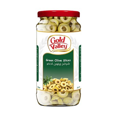 Gold Valley Whole Green Olives 12x340g
