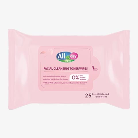 All Day Skin Toner Wipes 25 Sheets