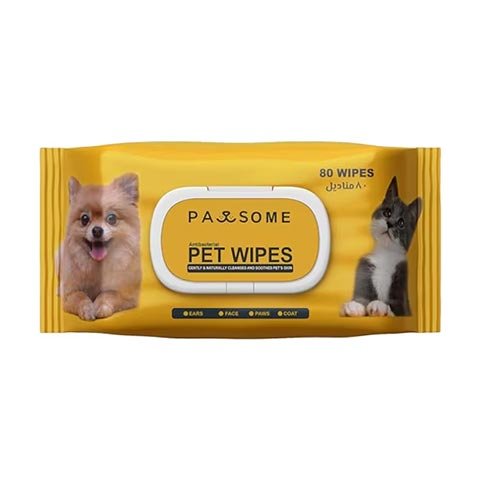 Pawsome Pet Wipes 80 Sheets (With Lid)